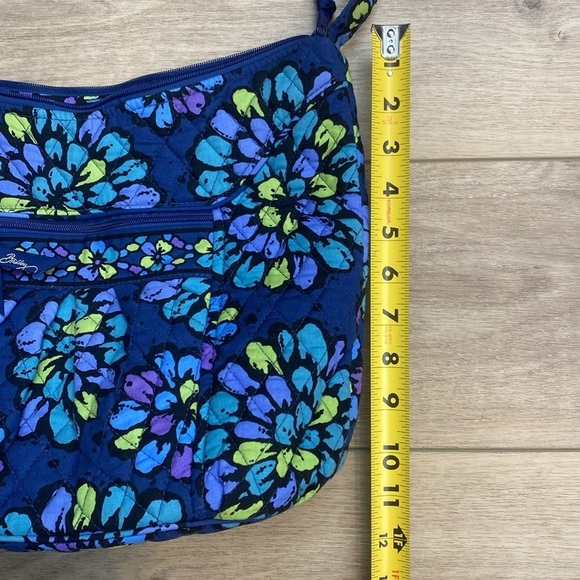 Vera Bradley | Indigo Pop | Crossbody Hobo‎ Tote - Picture 11 of 12
